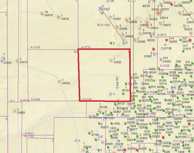 Pecos County - Sec. 6, Blk 106