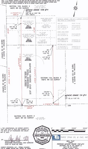 Scurry County - Mapache Grande 154 B #1H