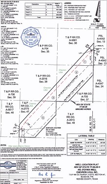 Reeves County - Chevron REV GF State T7-50-38 D