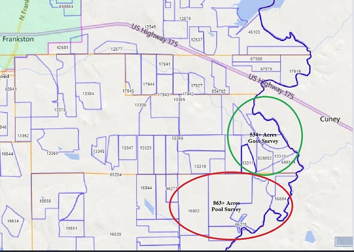 Anderson County - TexLine Lease Locations